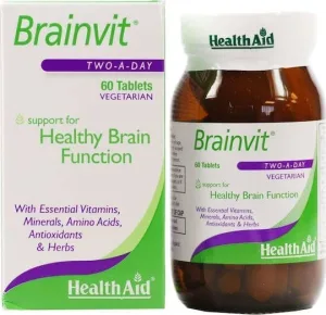 Health Aid Brainvit Supliment pentru Memorie 60 file