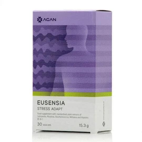 Agan Eusensia Stress Adapt Supliment pentru Anxietate 30 capsule veget — preț și oferte