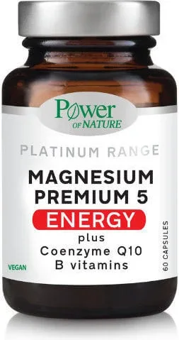 Power Health Magnesium Premium 5 Energie 60 Capsule Energie