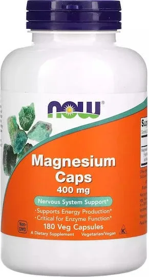 Now Foods Magneziu 400mg 180 capsule pe bază de plante — preț și oferte