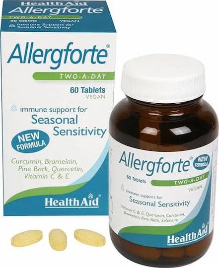 Health Aid Allergforte Two a Day Multivitamină pentru Energie & Întărirea Sistemului Imunitar 60 x 1 capsule — preț și oferte