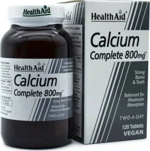 Health Aid Calciu Complete 800mg 120 Comprimate