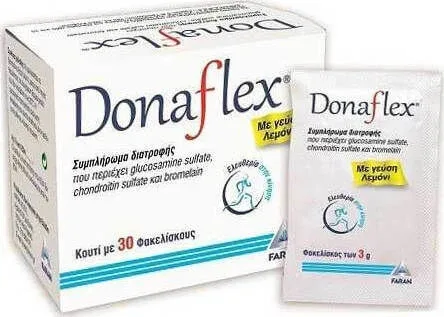 Faran Donaflex Supliment pentru Sănătatea Articulațiilor & Oaselor 30 pliculețe Lămâie — preț și oferte
