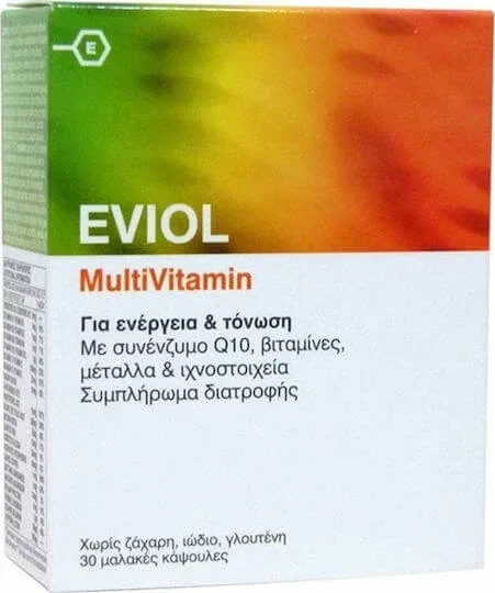 Eviol MultiVitamin Multivitamină pentru Energie 30 x 1 capsule moi — preț și oferte