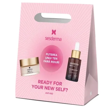 Sesderma RetiAge – Pachet Crema de fata + Ser liposomal anti-aging, 50 ml + 30 ml — preț și oferte