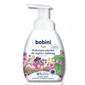 Bobini spumă colorată pentru spălat și jucat, roz, 300 ml