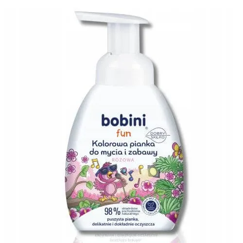 Bobini spumă colorată pentru spălat și jucat, roz, 300 ml — preț și oferte