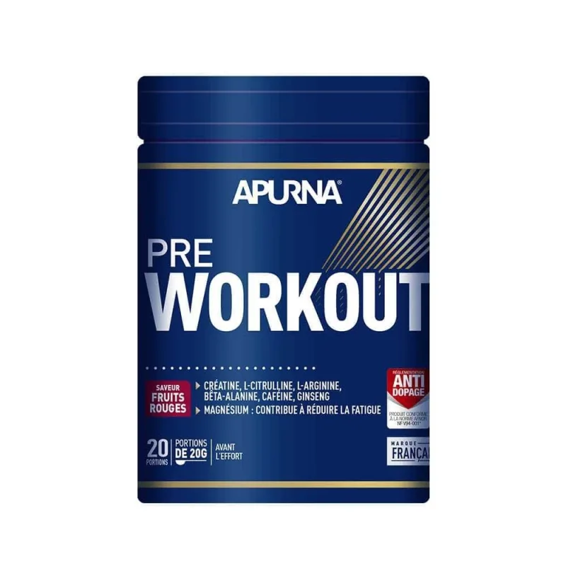 Apurna Red Fruit Pre-Workout 420g — preț și oferte