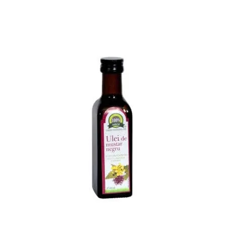 Ulei din mustar negru, 100 ml, Green Natural Oil — preț și oferte