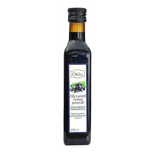 OLVITA Ulei de semințe de coacăz negru presat la rece, 250 ml — preț și oferte