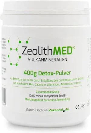 Zeolith Bentonit Versand Med Detox 400gr
