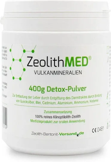 Zeolith Bentonit Versand Med Detox 400gr — preț și oferte