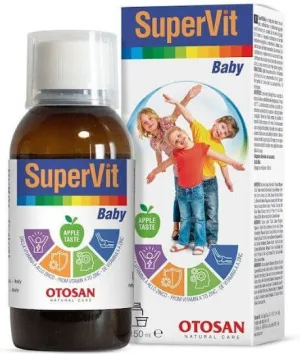 Otosan Supervit Baby Multivitamină pentru Energie & Întărirea Sistemului Imunitar Măr 150ml