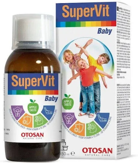Otosan Supervit Baby Multivitamină pentru Energie & Întărirea Sistemului Imunitar Măr 150ml — preț și oferte