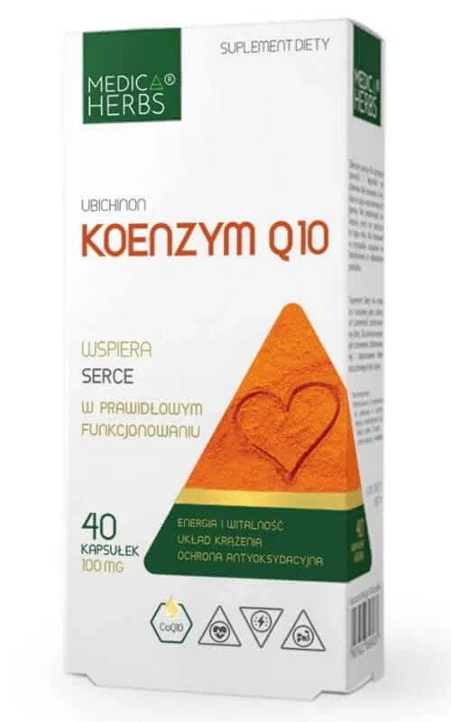 Coenzima Q10 100mg 40 capsule Medica Herbs — preț și oferte