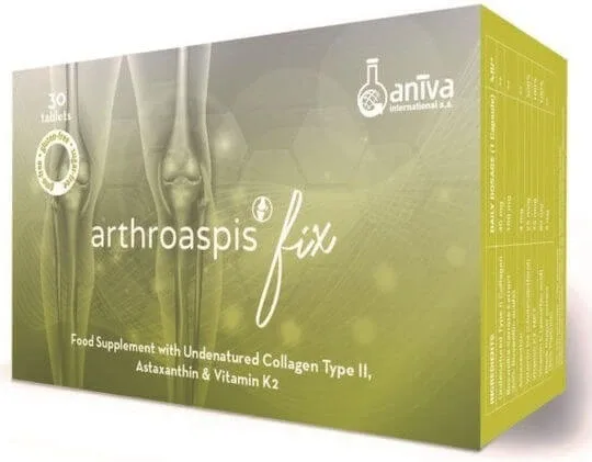 Aniva Arthroaspis Fix Supliment pentru Sănătatea Articulațiilor & Oaselor 30 file — preț și oferte