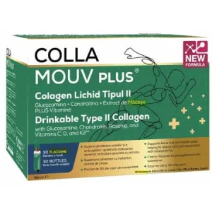 CollaMouv Plus Colagen, Glucozamină și Condroitină Drinkshot 30x25ml, BHW Bayerische Heilmittel