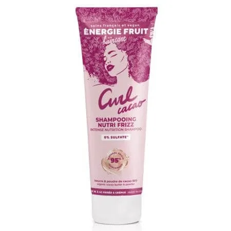 Sampon nutritiv pentru par ondulat, cret sau frizzy Curl Cacao, 250 ml, Energie Fruit — preț și oferte