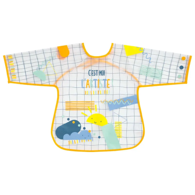 Bib impermeabil cu mâneci de soare Babycalin — preț și oferte