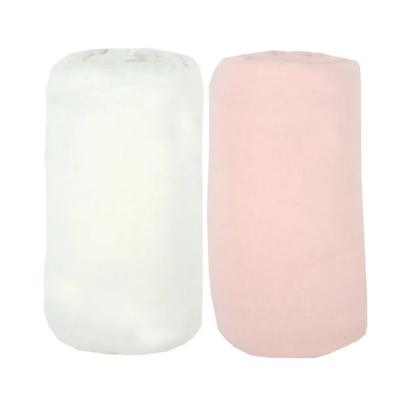 2 cearșafuri 60X120cm 100% bumbac alb/roz Babycalin — preț și oferte