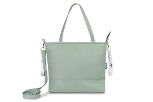 Geantă din piele artificială Olive Cranes Sensillo