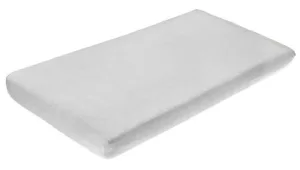 Foaie de prosop cu bandă elastică Frotte Grey 120X60 Sensillo