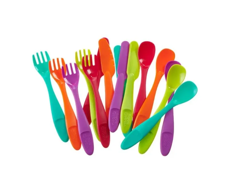 Ustensile universale de hrănire din plastic 12+ luni Vital Baby — preț și oferte