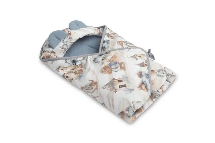 Scutece din muselină 90X90Cm Dragons Jeans pentru scaun auto 0-13Kg — preț și oferte