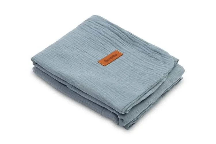Husă de plapumă din muselină Jeans 75X100cm Sensillo — preț și oferte