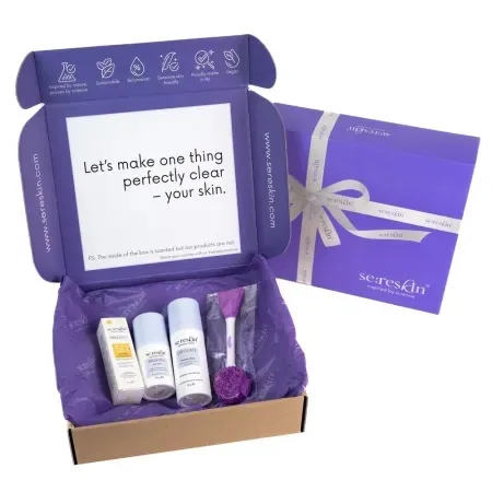 Set Brighten 30 g + Masca Exfoliate 50 g + Pensula + Mini SPF 50 15 g, Se:Reskin — preț și oferte