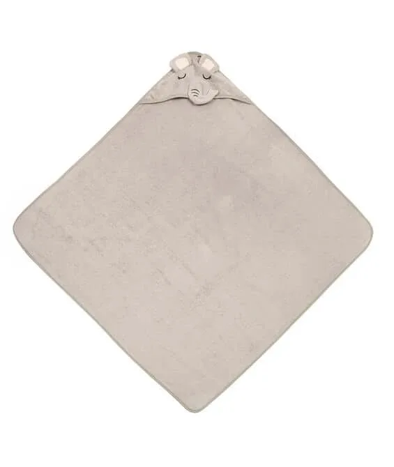 Prosop pentru copii cu glugă 100X100 Sm Elephant Grey Sensillo — preț și oferte