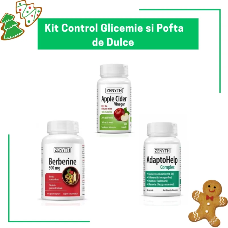 Kit Control Glicemie si Pofta de Dulce – Zenyth Kituri recomandate de farmacisti — preț și oferte