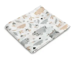 Muslin Swaddle pentru bufnițe și iepurași Sensillo