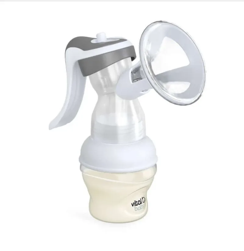 Pompă manuală de alăptare Flexzone + 6 tampoane Vital Baby Count — preț și oferte