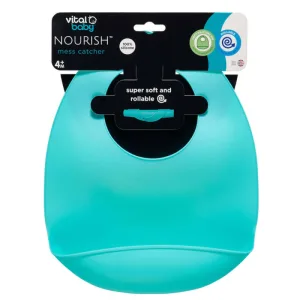 Bib silicon verde Vital Baby
