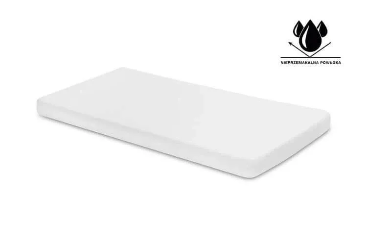 Cearșaf impermeabil Jersey - alb- 120X60 — preț și oferte