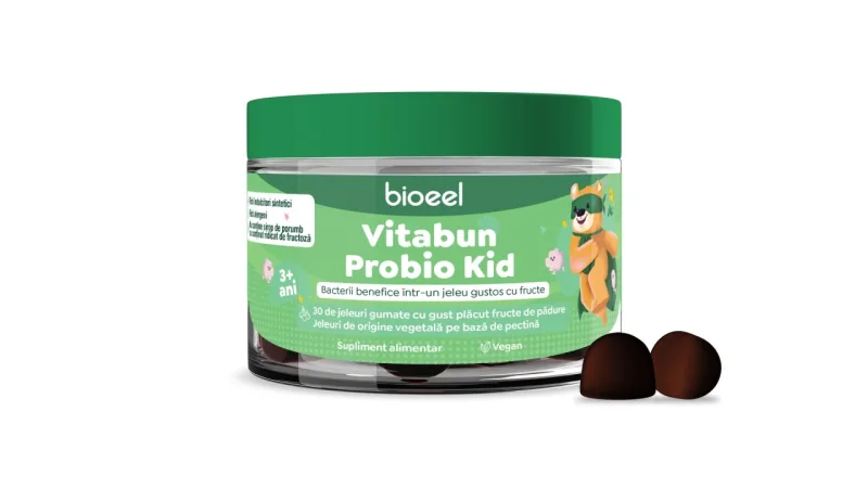 Vitabun Probio Kid, 30 jeleuri gumate cu probiotice BIOEEL — preț și oferte