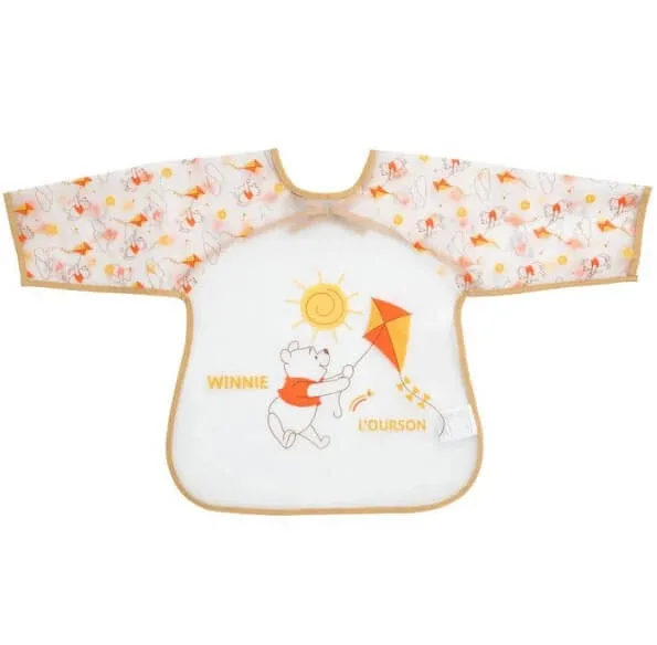 Bib impermeabil cu mâneci Winnie Retro Babycalin — preț și oferte