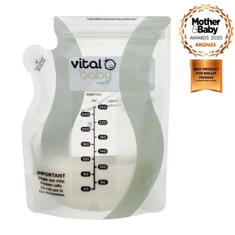 Saci de depozitare a laptelui matern Vital Baby — preț și oferte