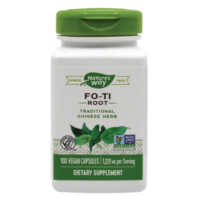 Fo-Ti Root 610mg, Nature's Way, 100 capsule, Secom NATURE'S WAY SUA — preț și oferte