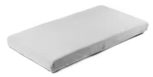 Cearșaf de bumbac cu ștergător Jersey gri 120X60 Sensillo