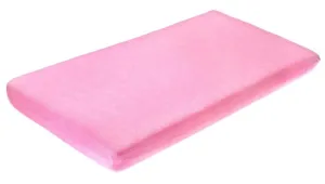 Foaie de prosop cu radieră Frotte roz 120X60 Sensillo