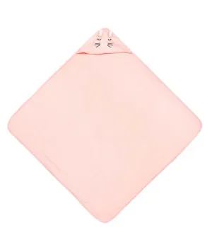 Prosop pentru copii cu glugă 100X100 Sm Rabbit Pink Sensillo
