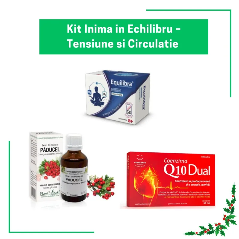 Kit Inima in Echilibru – Tensiune si Circulatie Kituri recomandate de farmacisti — preț și oferte