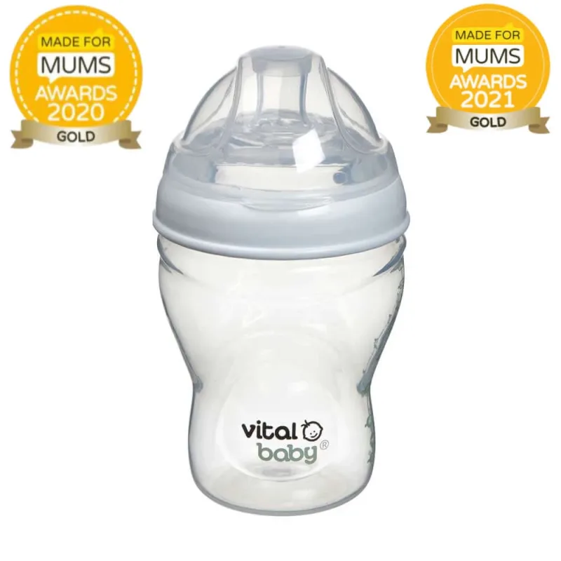 Sticle de hrănire Anti-Colic 240 ml. 0+ Vital Baby — preț și oferte