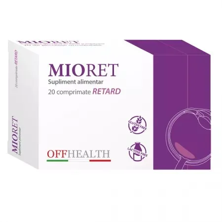 Mioret Retard, 20 comprimate INOCARE PHARM — preț și oferte
