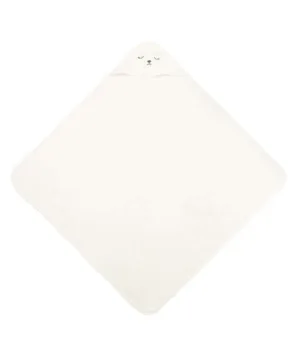 Prosop pentru copii cu glugă 100X100 Sm Bear White Sensillo