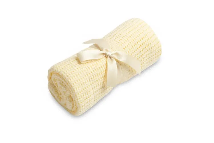 Pătură 100% bumbac Moli Ivory Sensillo — preț și oferte