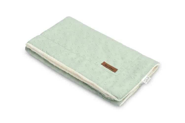 Pătură brodată 80X100 Mentă ușoară Plush — preț și oferte
