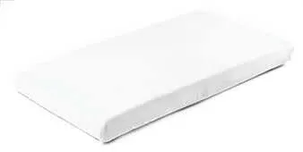 Cearșaf de bumbac cu elastic Jersey alb 140X70 Sm Sensillo — preț și oferte